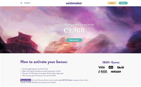 wishmaker casino|wish casino.